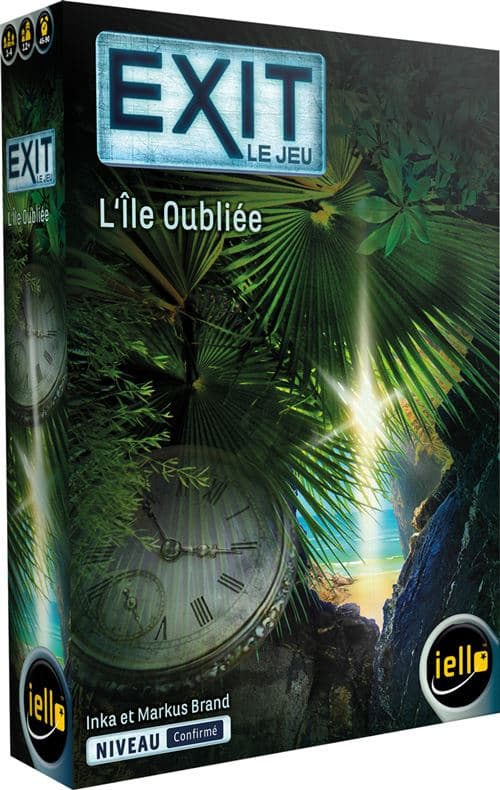 Jeu d'escape game Iello Exit L'île oubliée